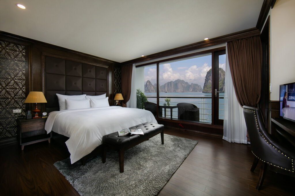 Mon Cheri Cruise: Premium Escape to Halong Bay and Lan Ha Bay