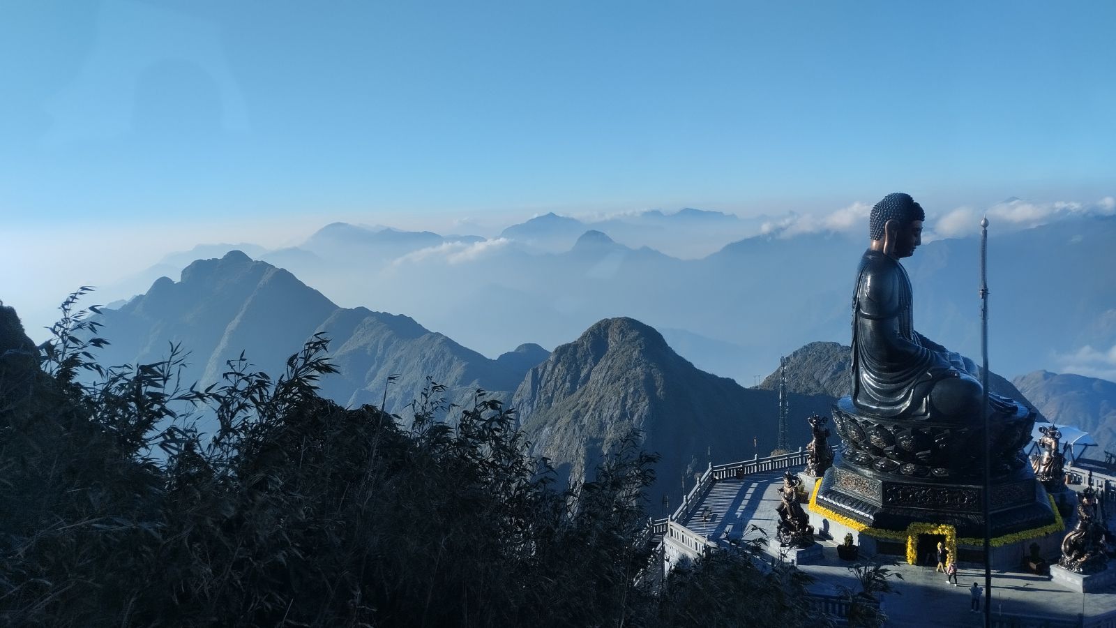 Fansipan View from the summit