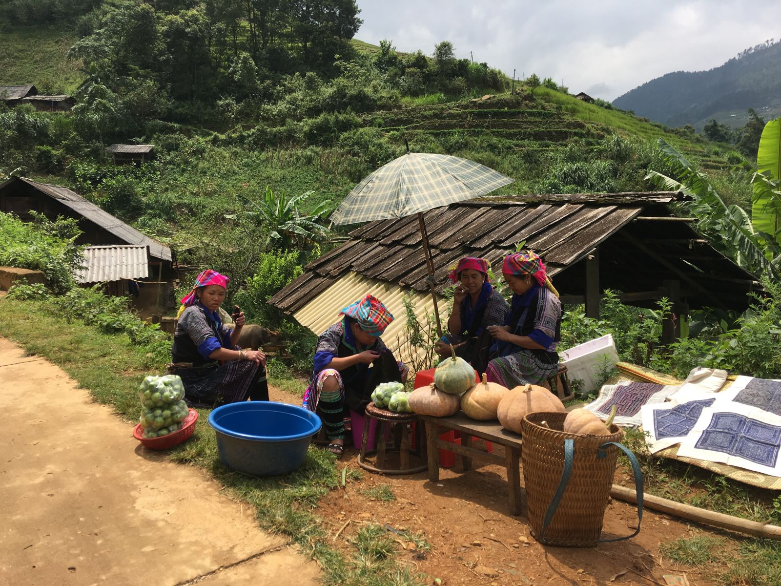 Interact with locals