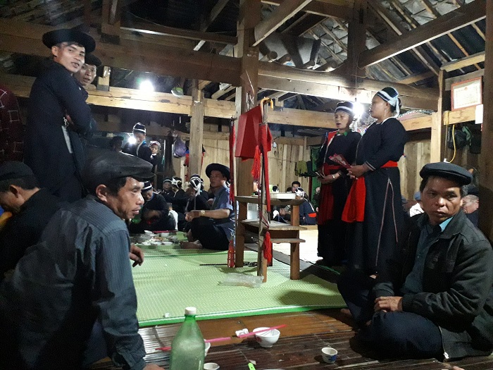 Local ritual of Dzao wedding