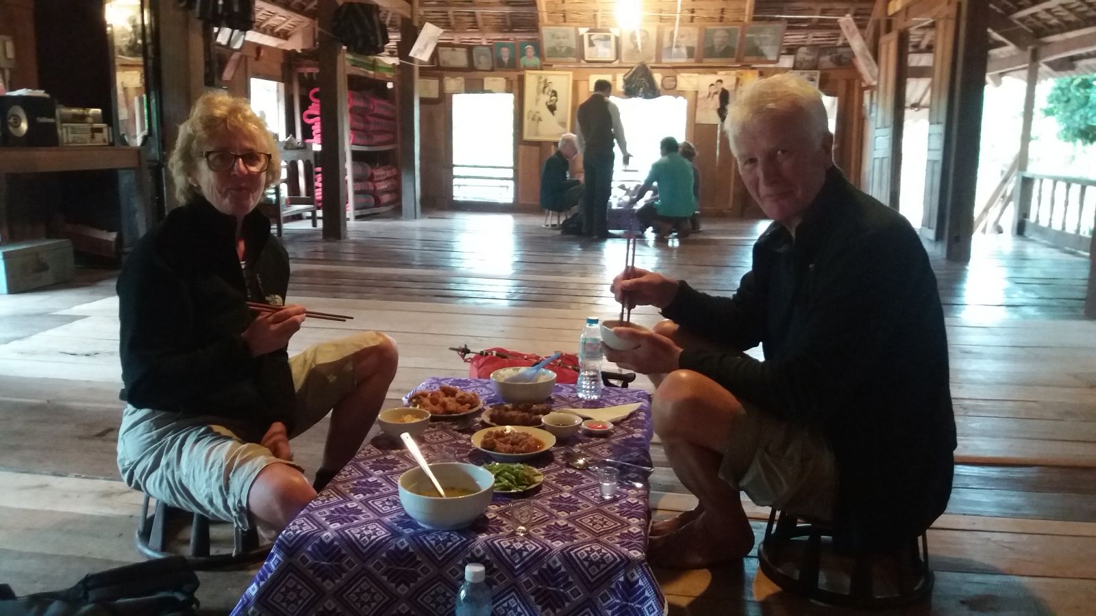 Mai Chau Tours -meals in local village