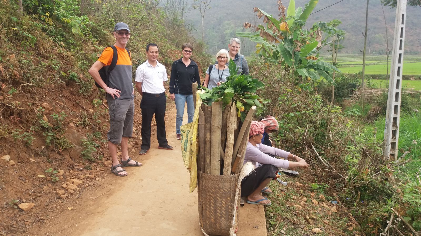 Mai Chau trek in Mai Hich village