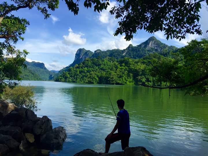 Ba Be lake in North Vietnam