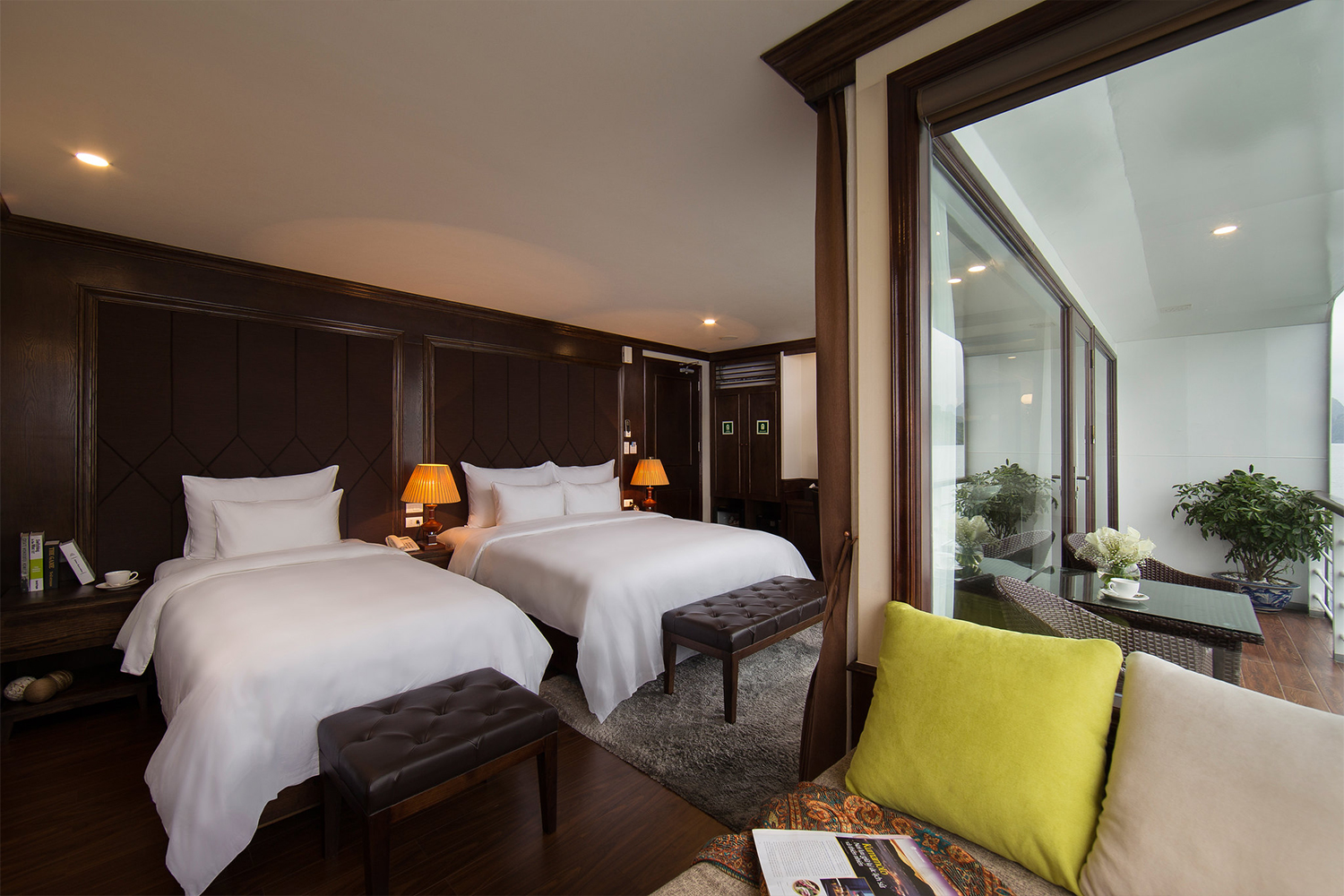 Twin Ocean Suite Balcony