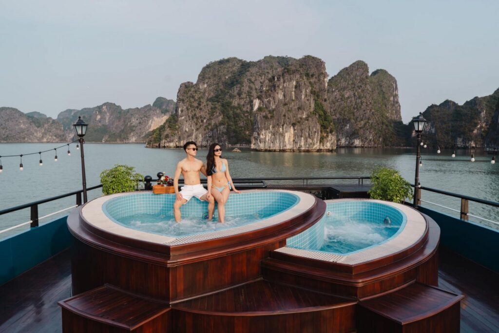 Luxury Halong Bay Day Trip on 5* PAMELA CRUISE