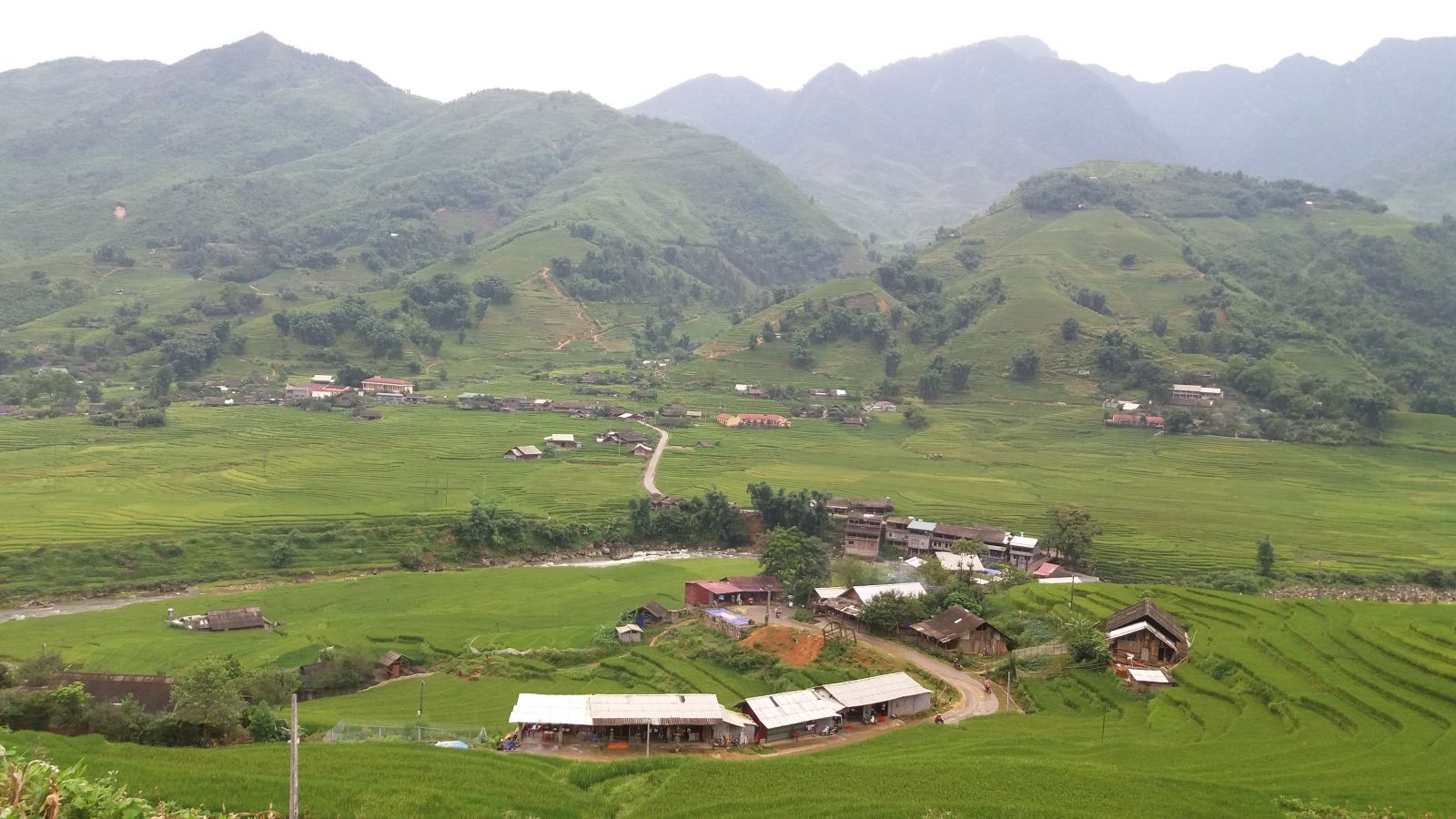 Sapa trekking tour -Sapa view
