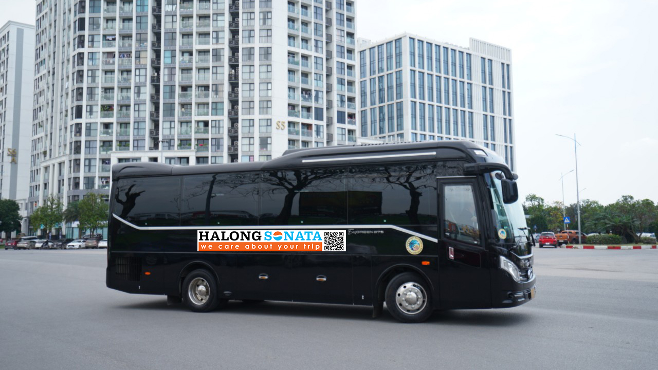 Bus Hanoi - Halong bay