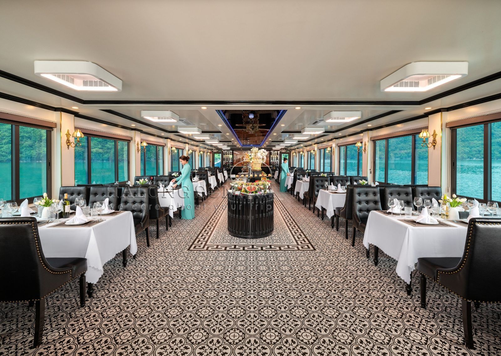 Sonata's spacious restaurant