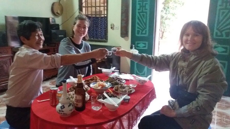 Tho Ha pottery village day trip -meals