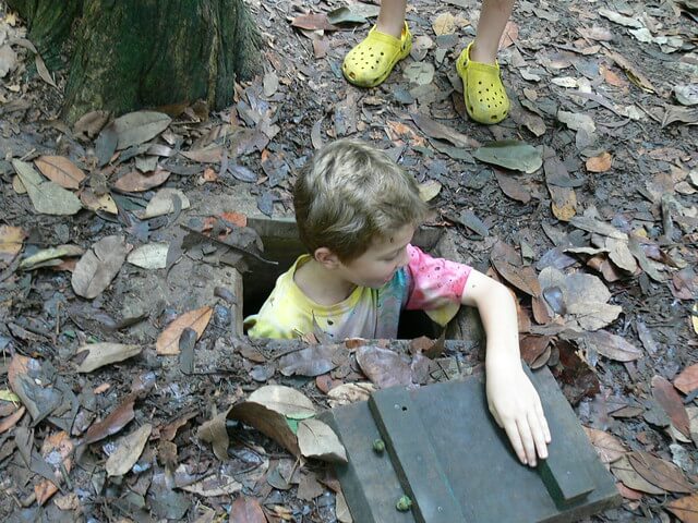 Family Vietnam Tour - Cu Chi tunnels