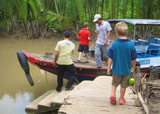 Baot trip in Mekong