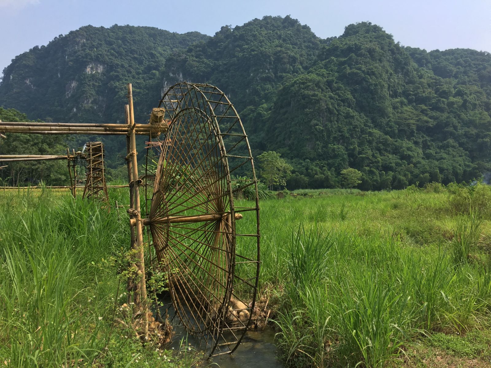 Pu Luong waterwheels