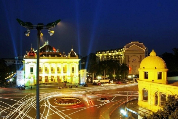 Hanoi nightlife- Frenhc quarter
