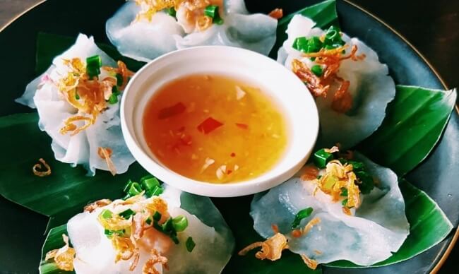 White dumplings